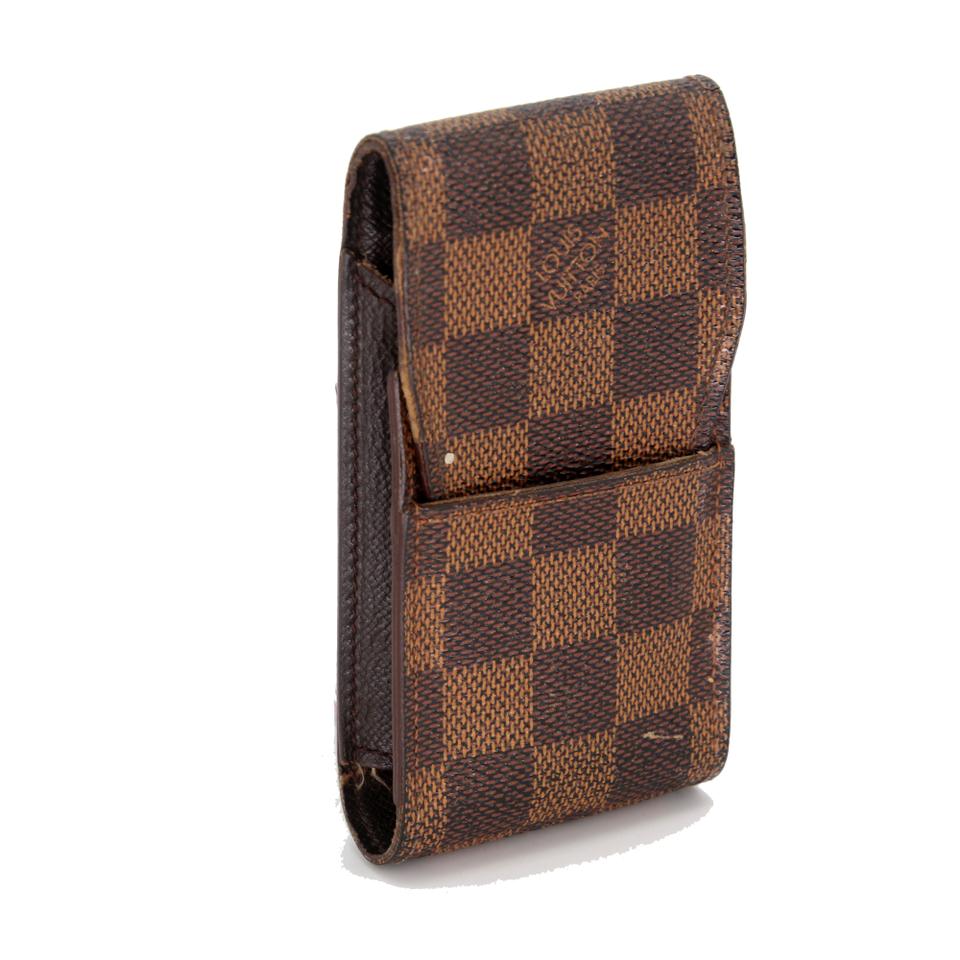 Louis Vuitton Damier Monogram Cigarette Case Accessory LV-1118P-0021