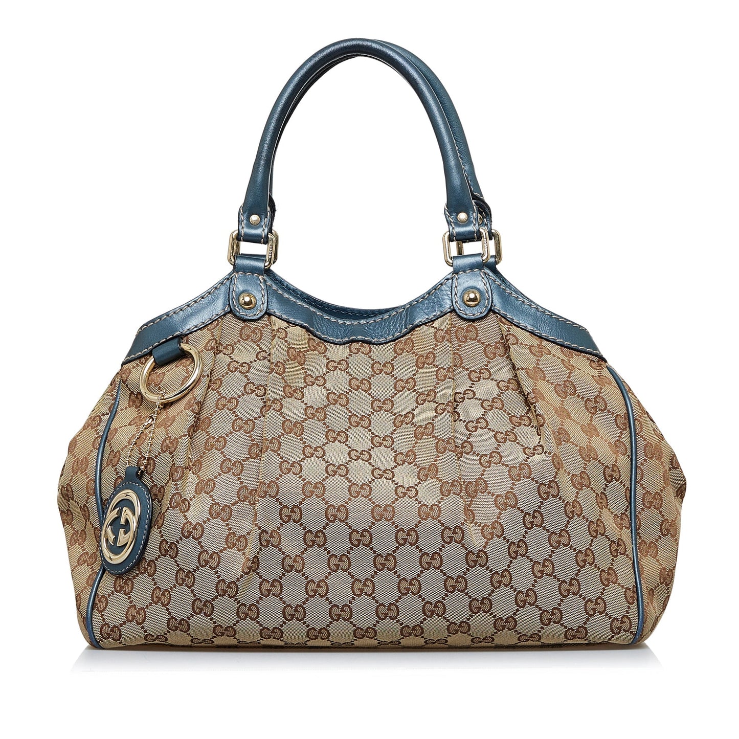 Brown Gucci GG Canvas Sukey Tote Bag