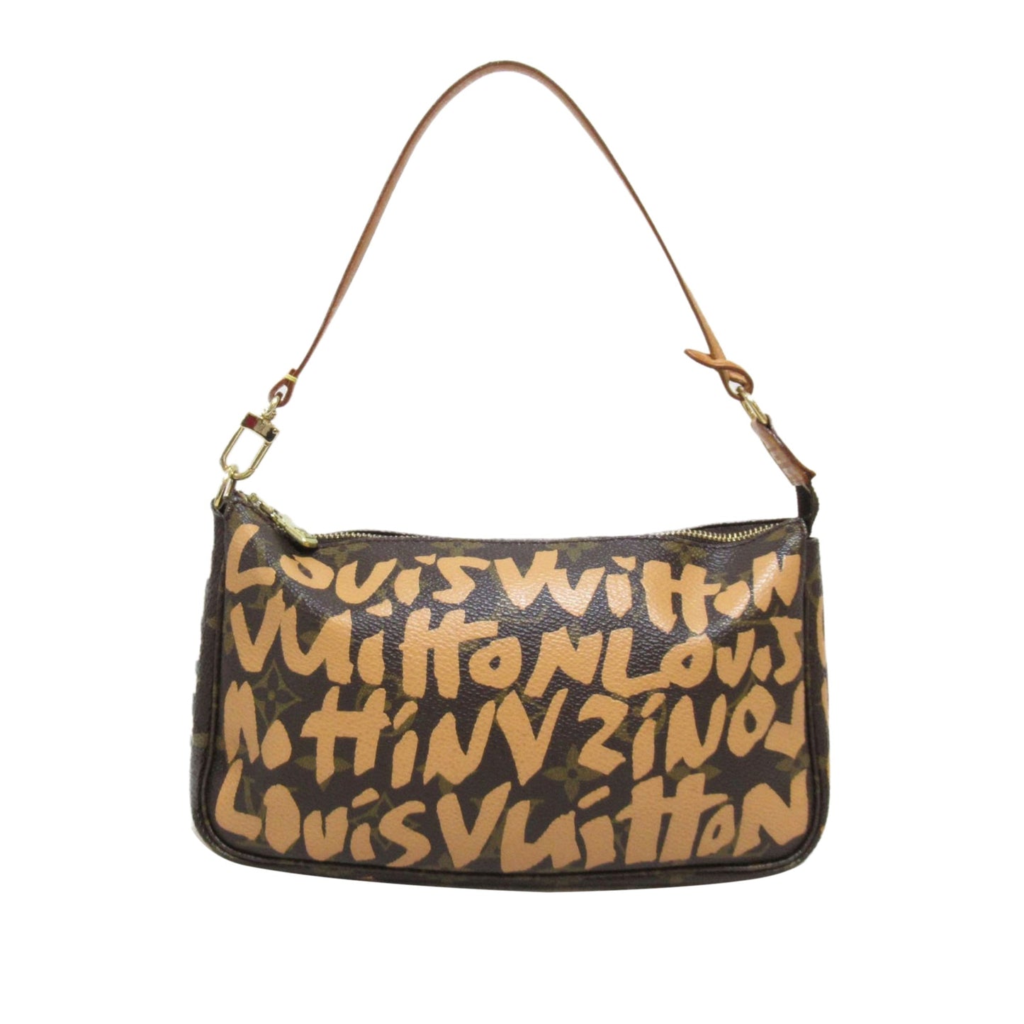 LOUIS VUITTON x Stephen Sprouse Monogram Graffiti Pochette Accessoires Baguette