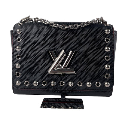 LOUIS VUITTON Studded Epi Twist MM Crossbody Bag