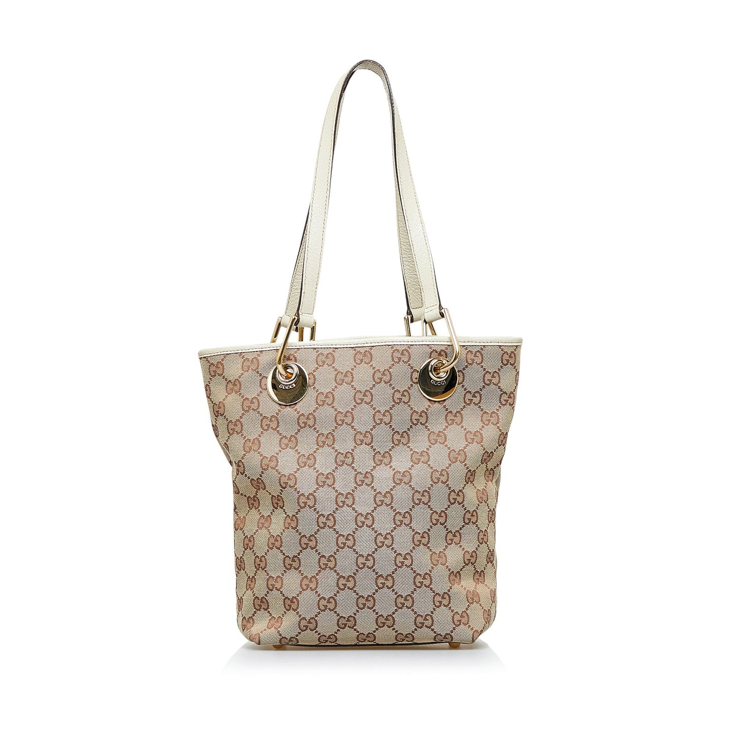 Brown Gucci GG Canvas Eclipse Tote Bag