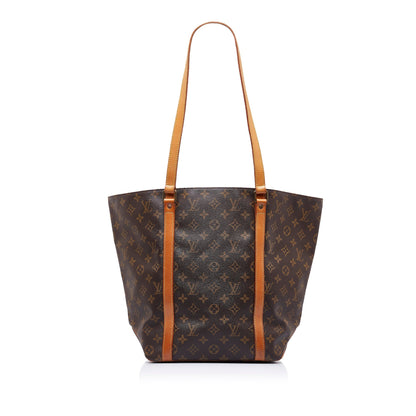 Brown Louis Vuitton Monogram Sac Shopping 48 Tote Bag