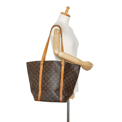 Brown Louis Vuitton Monogram Sac Shopping 48 Tote Bag