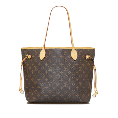 Brown Louis Vuitton Monogram Neverfull MM Tote Bag