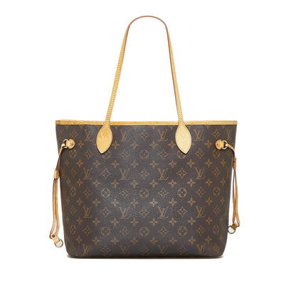 Brown Louis Vuitton Monogram Neverfull MM Tote Bag