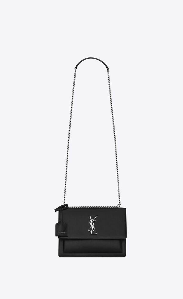 Saint Laurent Women Medium Sunset Leather Shoulder Bag