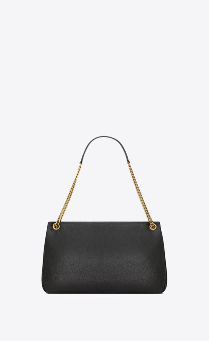 Saint Laurent Women Large Calypso Leather Chain Bag