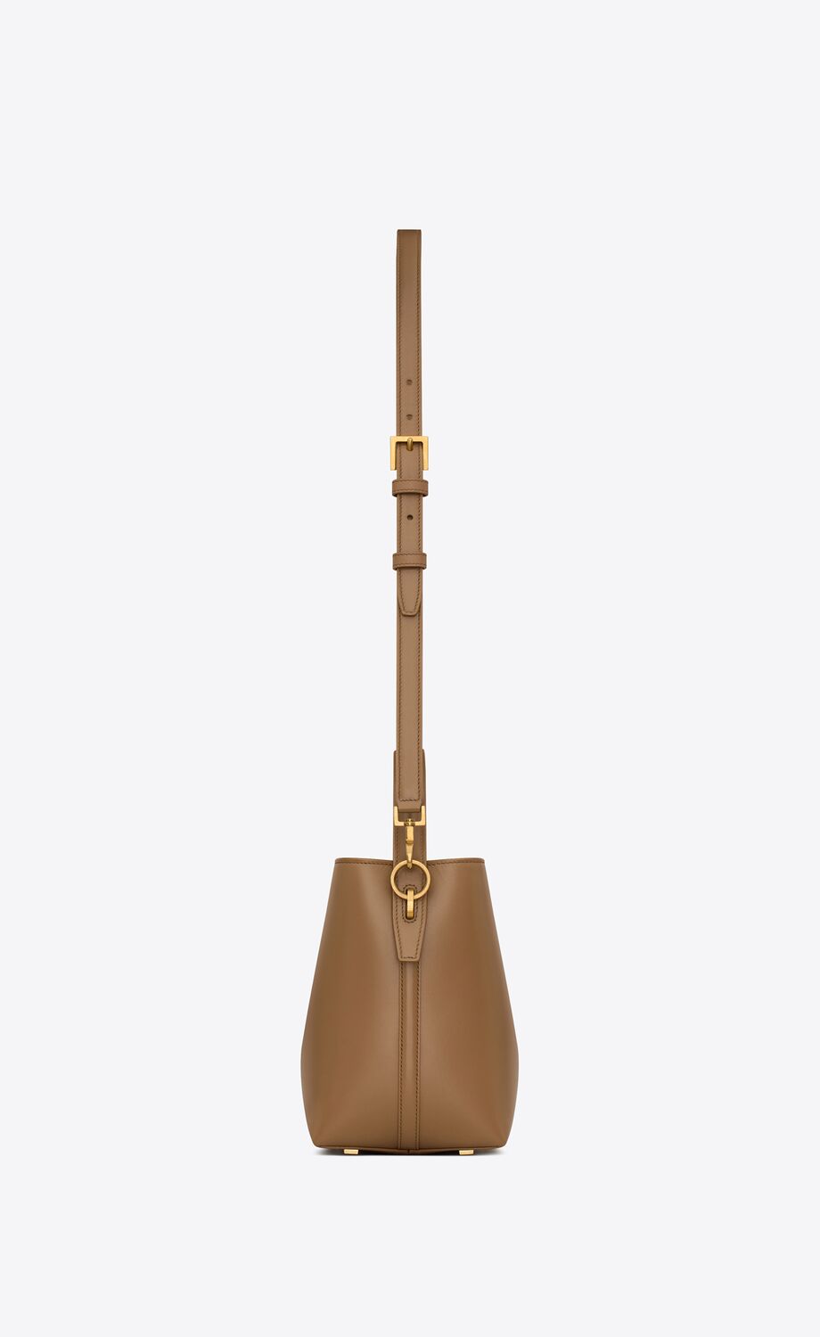 Saint Laurent Women Small Le 37 Leather Bucket Bag