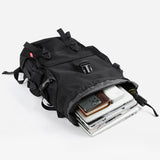Gothslove Men Waterproof Oxford Black Backpacks Male Large Capacity Travel Rucksack Laptop Bags College Bag Schoolbag