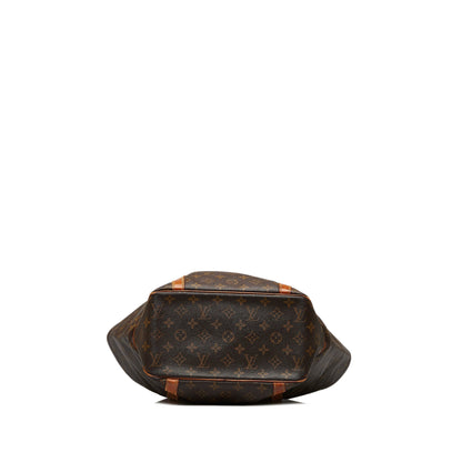 Brown Louis Vuitton Monogram Sac Shopping Tote Bag