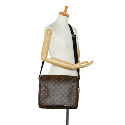 LOUIS VUITTON Monogram Macassar District MM Crossbody Bag