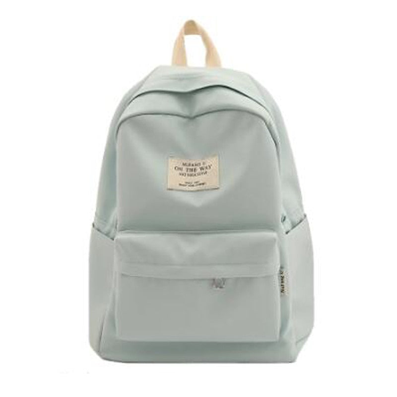 Simple Design Oxford Korea Style Women Backpack  Girls Leisure Bag School Student Book Teenager Useful Travel