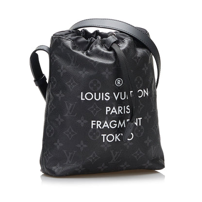 Louis Vuitton X Fragment Bucket Bag Monogram Eclipse Canvas