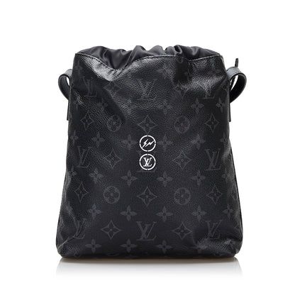 Louis Vuitton X Fragment Bucket Bag Monogram Eclipse Canvas