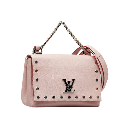 LOUIS VUITTON Embellished Lockme II BB Satchel