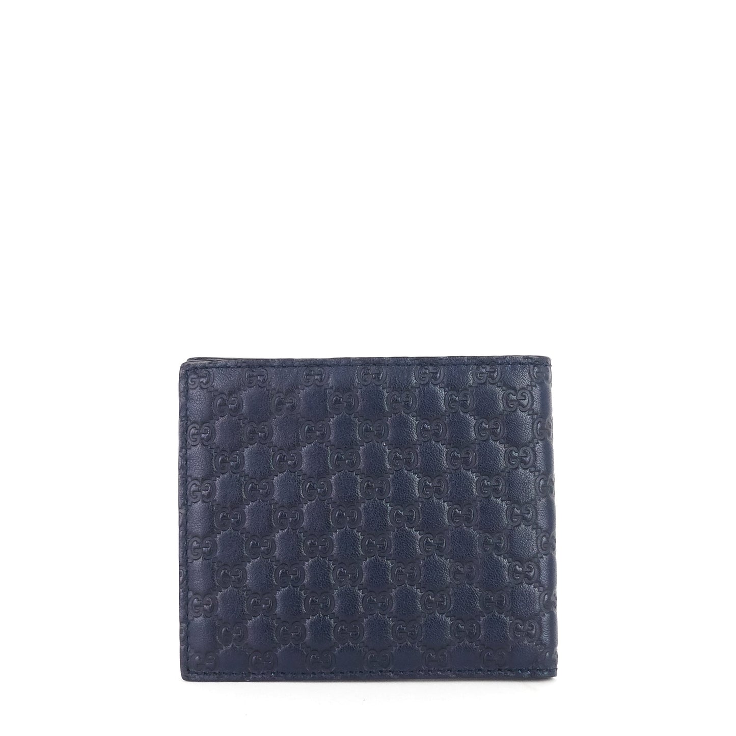 Microguccissima Leather Bifold Wallet