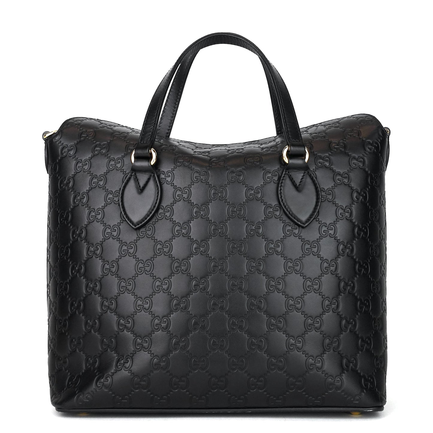 Signature Top Handle Guccissima Bag