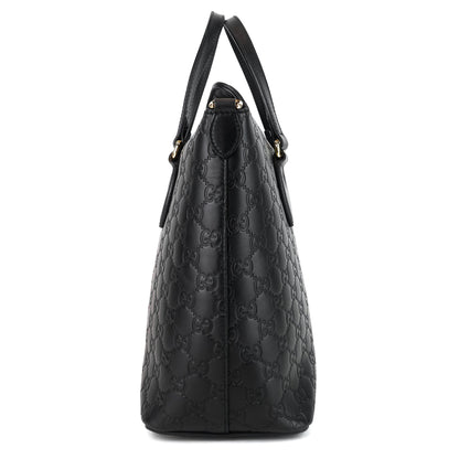 Signature Top Handle Guccissima Bag