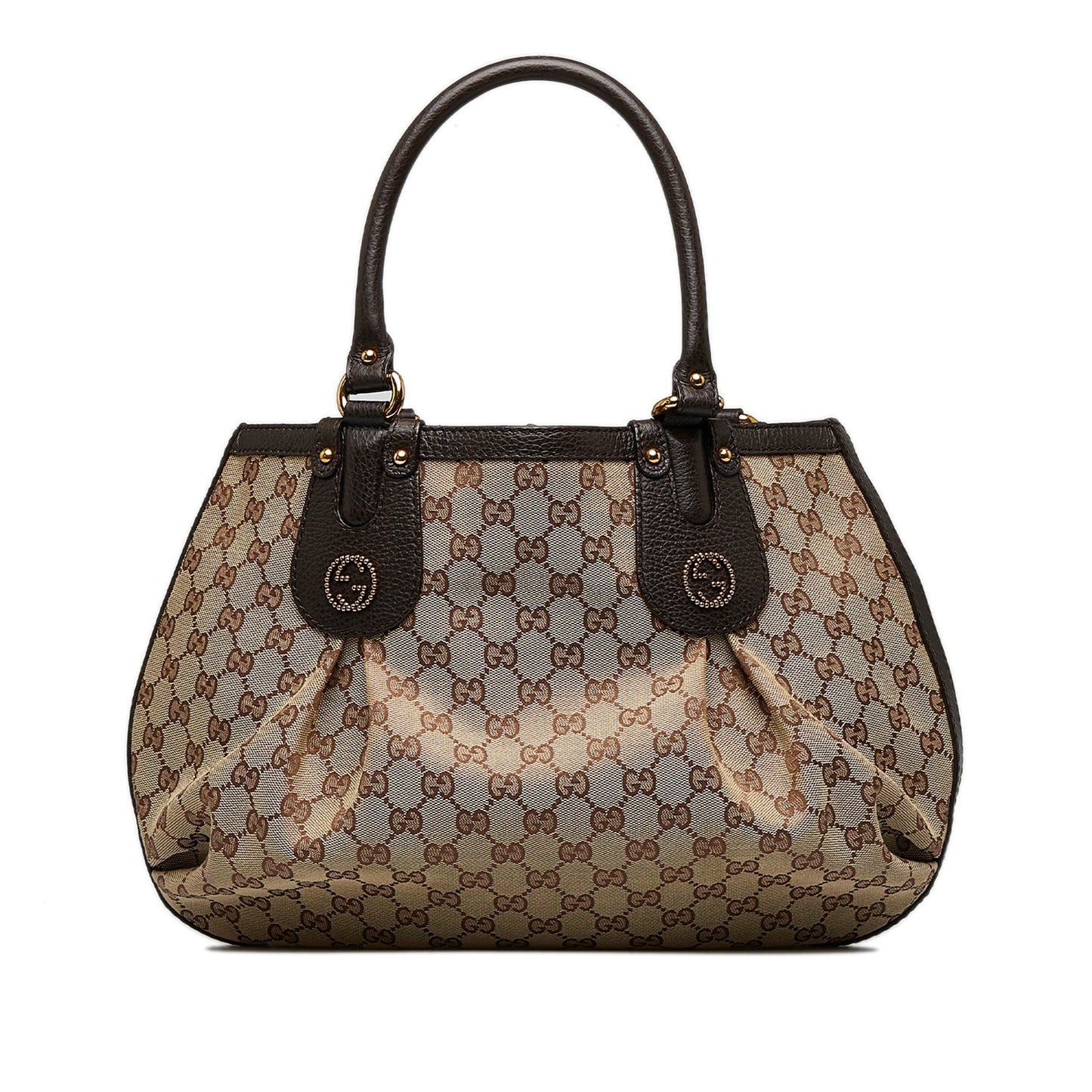 Brown Gucci GG Canvas Tote Bag