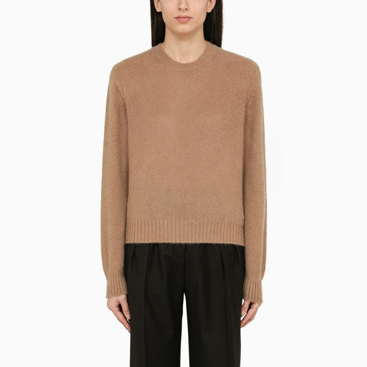 Prada Camel-Coloured Cashmere Sweater Women