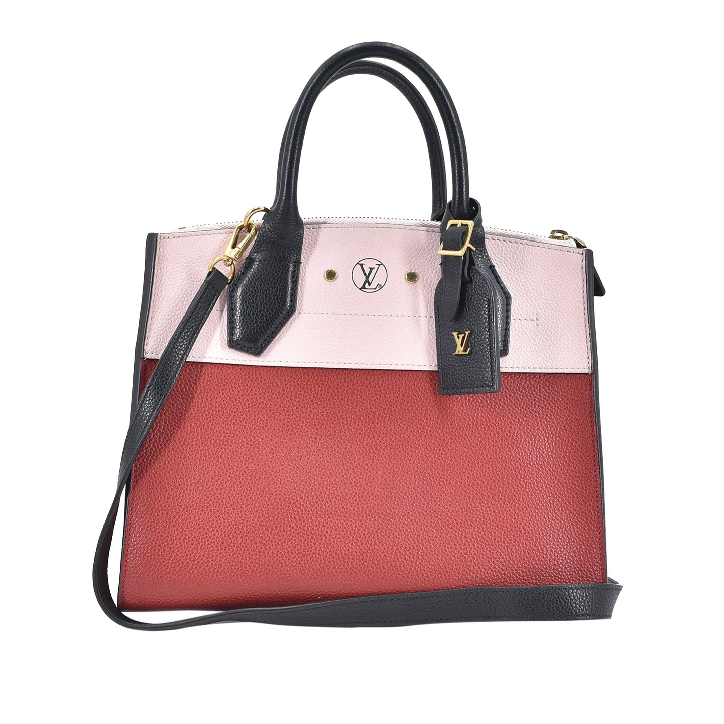 Louis Vuitton City Steamer PM Red Calfskin