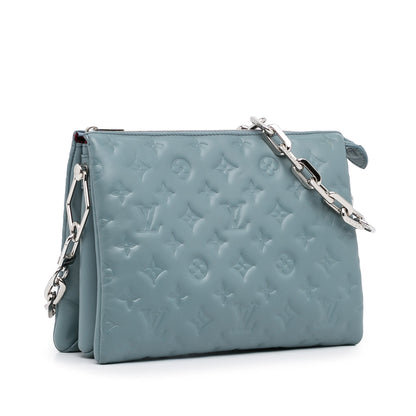 Louis Vuitton Coussin PM Blue Monogram Empreinte