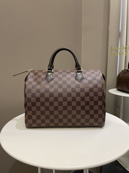 Louis Vuitton Classic Speedy 30 Damier Ebene