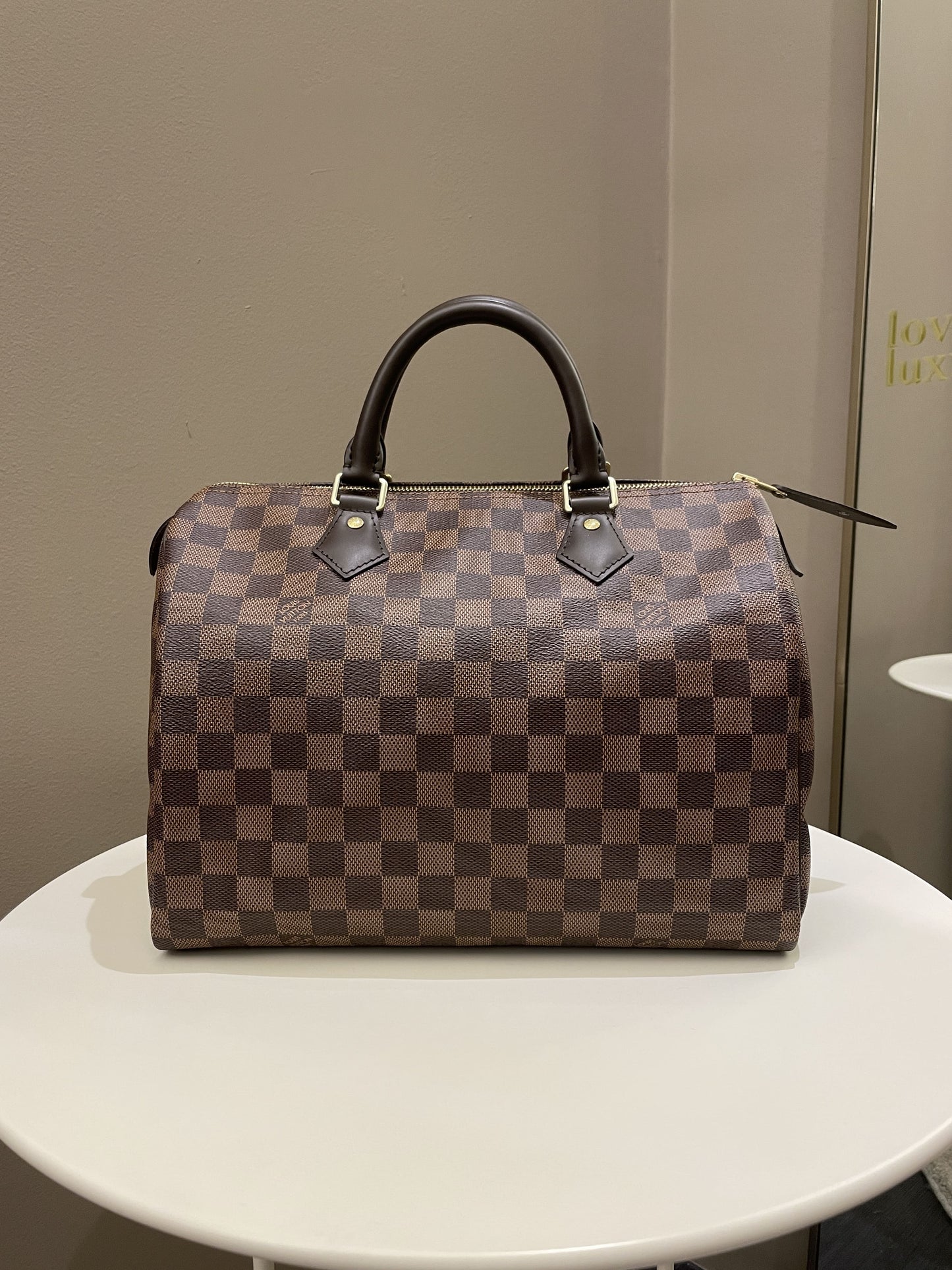 Louis Vuitton Classic Speedy 30 Damier Ebene