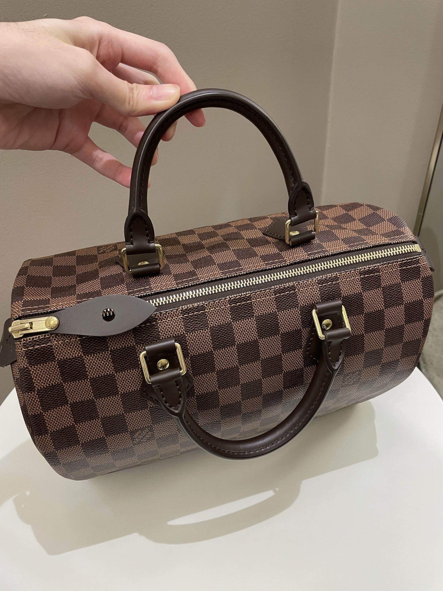 Louis Vuitton Classic Speedy 30 Damier Ebene