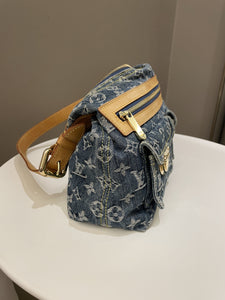 Louis Vuitton Baggy Denim Bag Denim Monogram