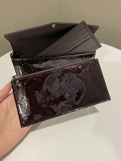 Louis Vuitton Felicie Pochette Amarante Vernis