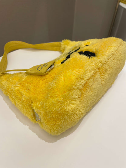 Prada Re-Edition 2000 Bag Yellow Terry