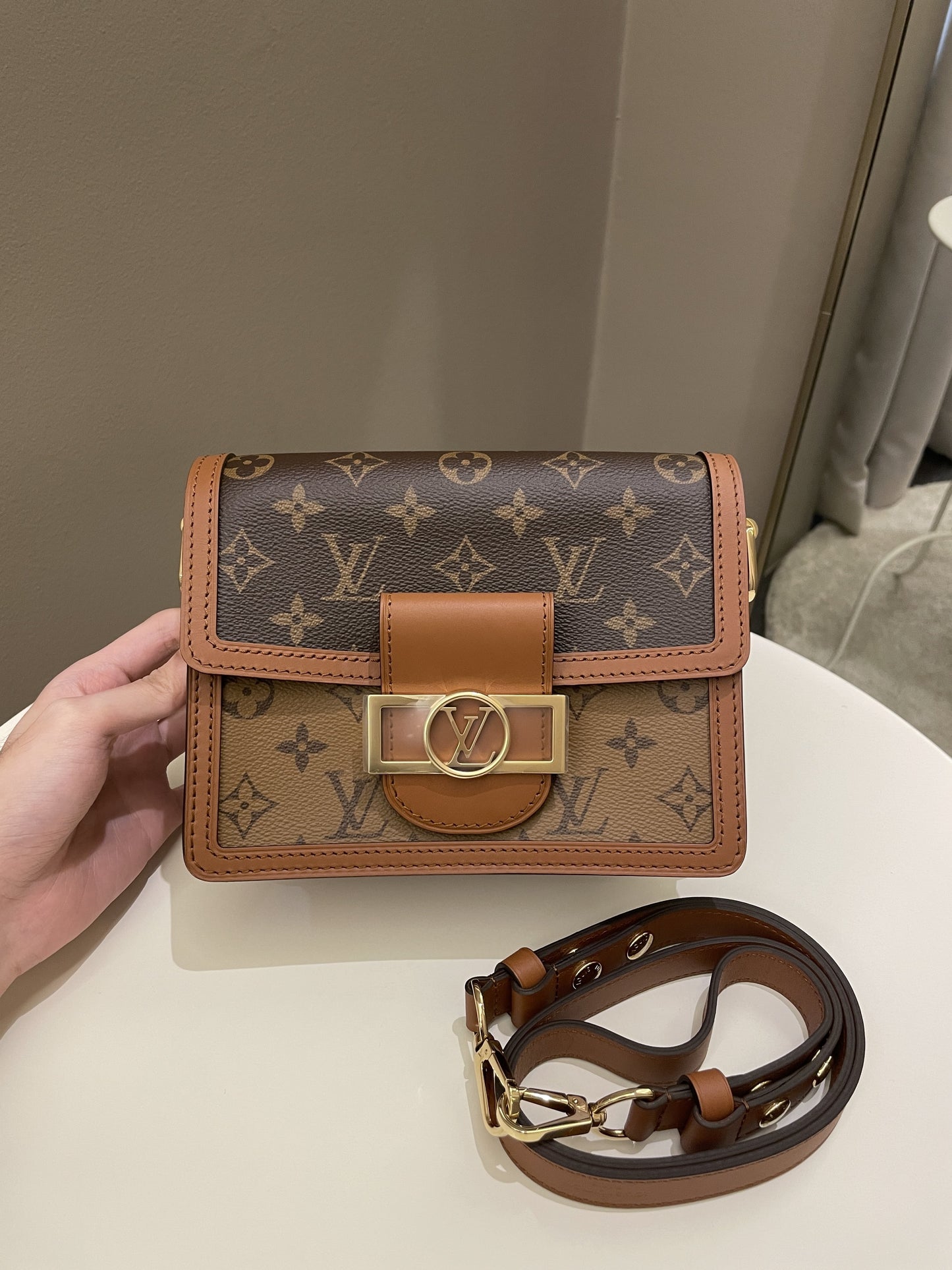 Louis Vuitton Dauphine Mini Reverse Monogram