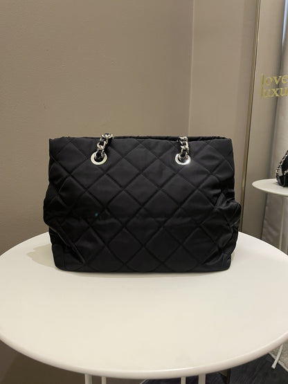 Prada Tessuto Crossbody Bag Black Nylon