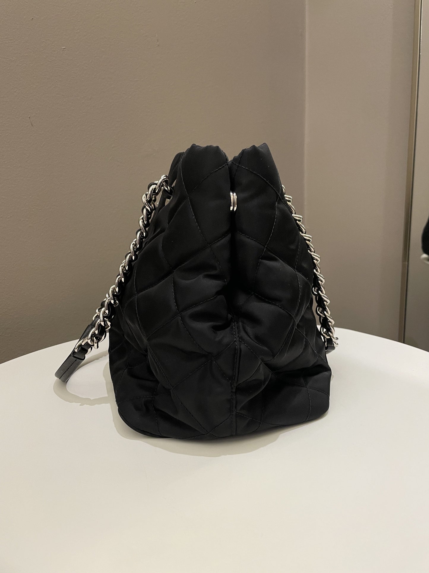 Prada Tessuto Crossbody Bag Black Nylon