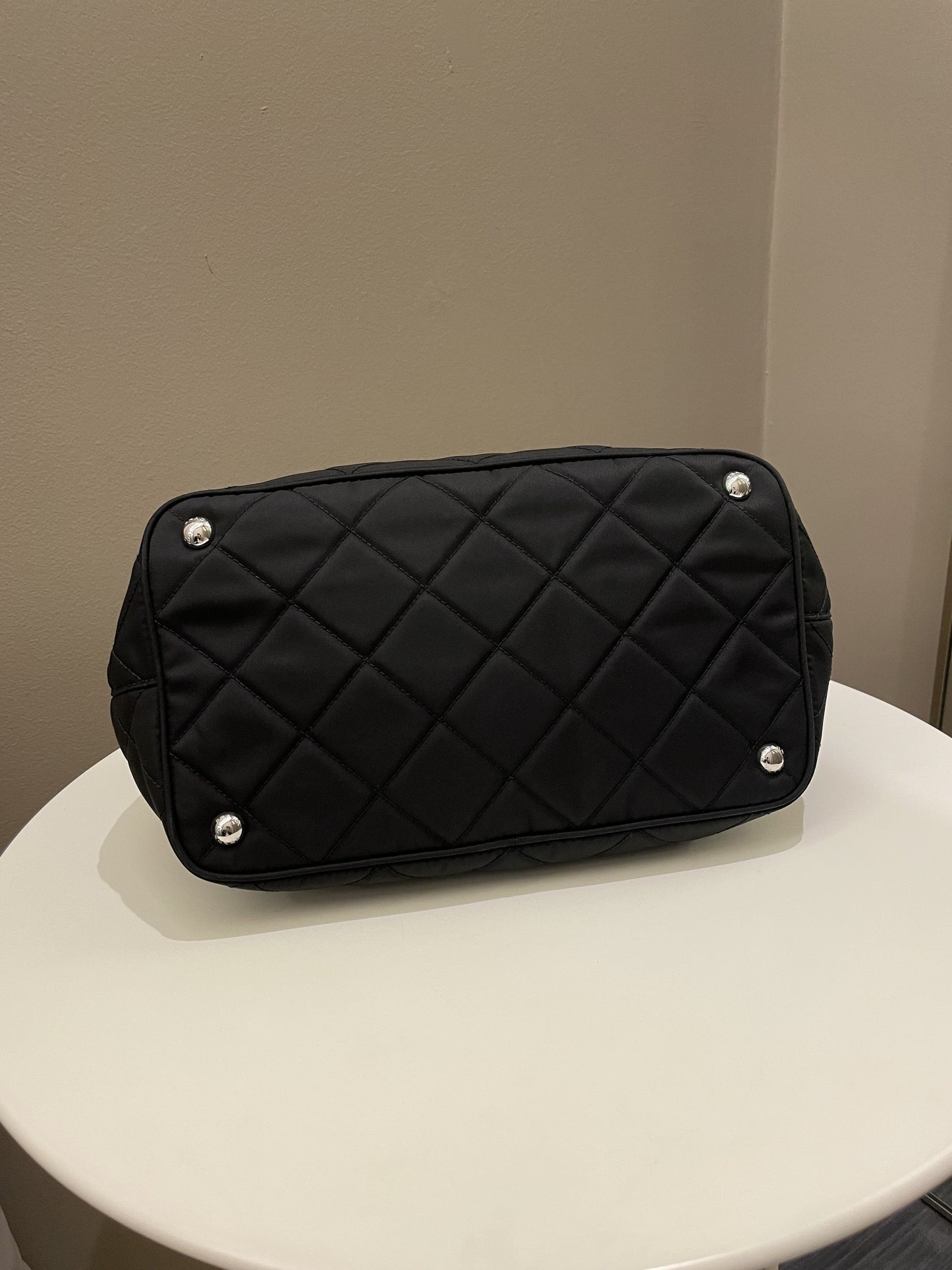 Prada Tessuto Crossbody Bag Black Nylon