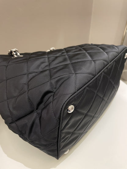 Prada Tessuto Crossbody Bag Black Nylon