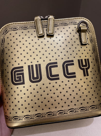 Gucci Guccy Sling Bag Gold