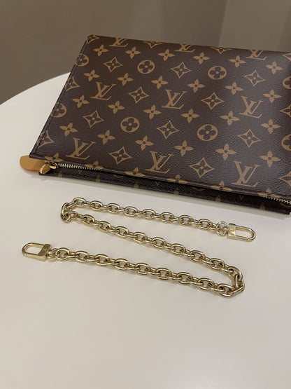 Louis Vuitton Toiletry Pouch On Chain Classic Monogram