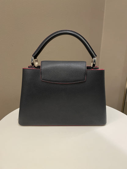 Louis Vuitton Capuccine Midnight Grainy Leather