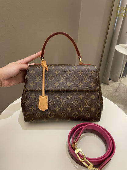 Louis Vuitton Cluny BB Fushia Monogram