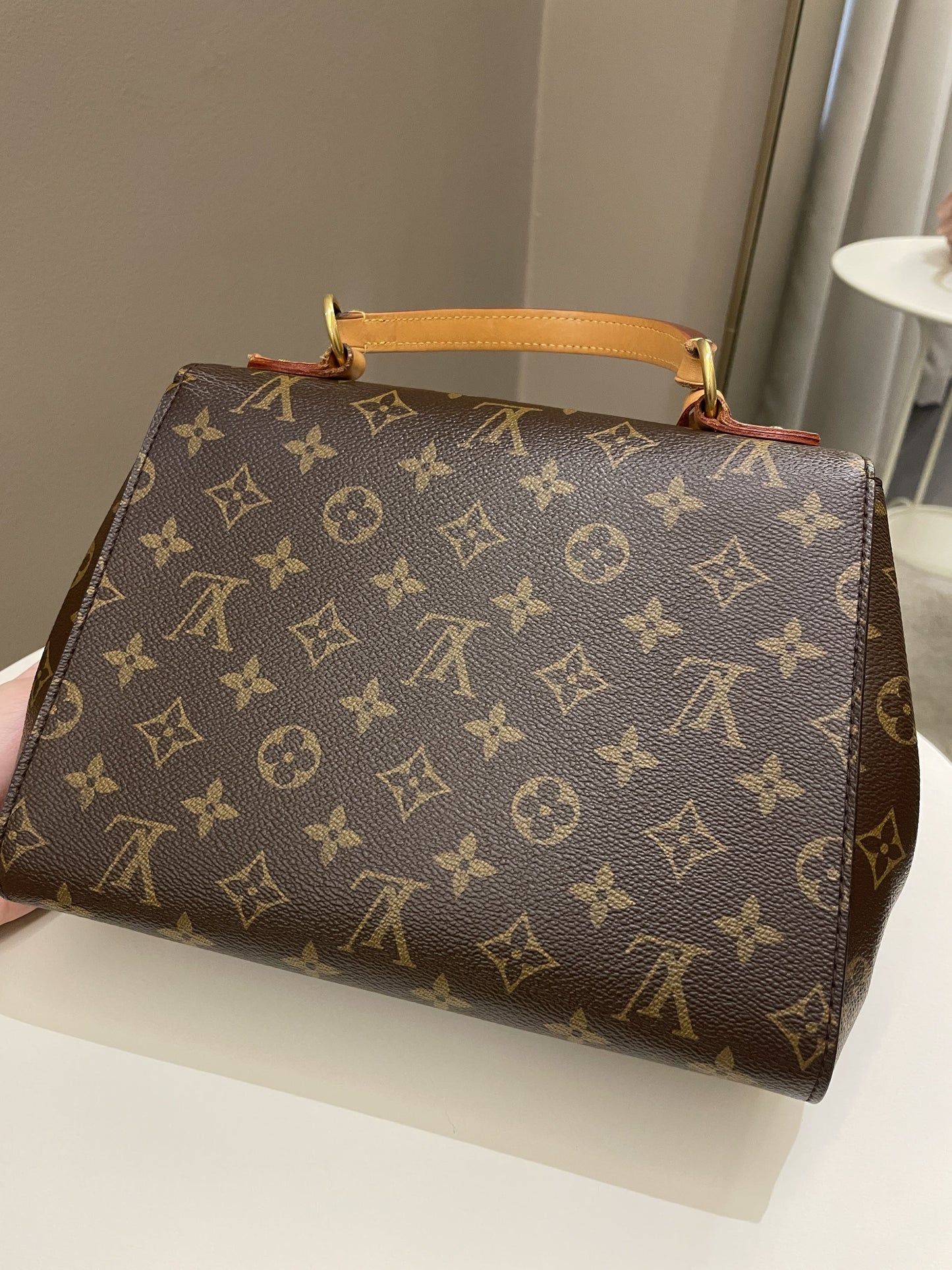 Louis Vuitton Cluny BB Fushia Monogram