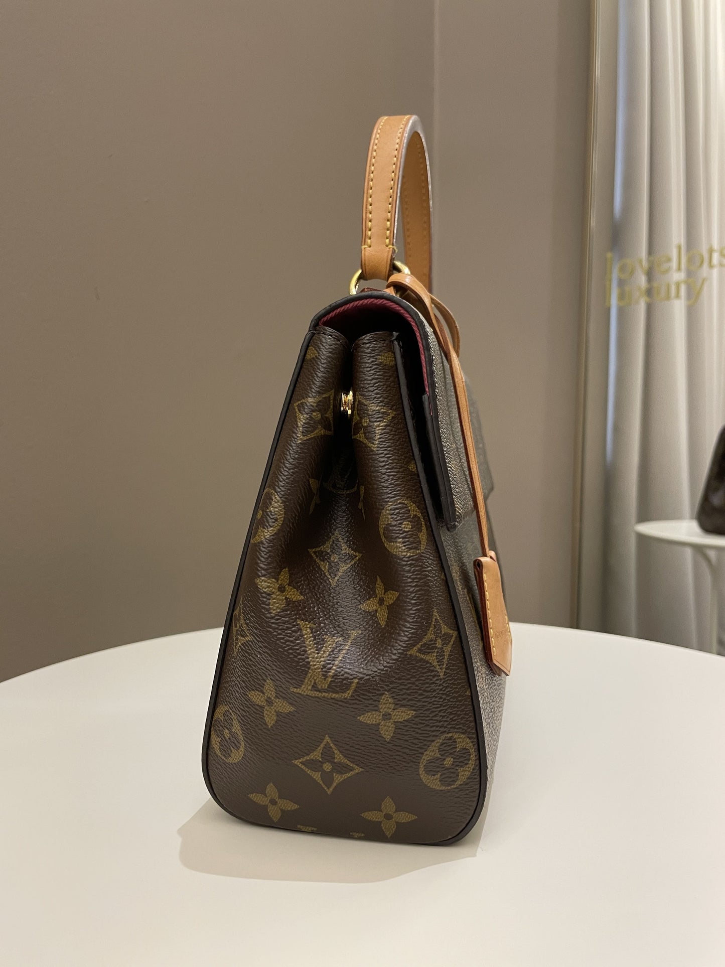 Louis Vuitton Cluny BB Fushia Monogram