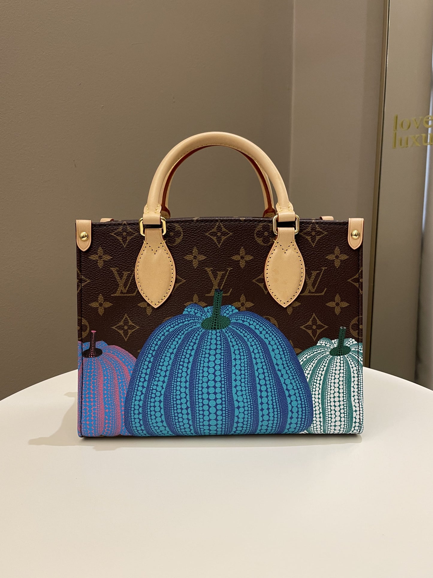 Louis Vuitton x Yayoi Kusama OnTheGo PM Monogram coated canvas