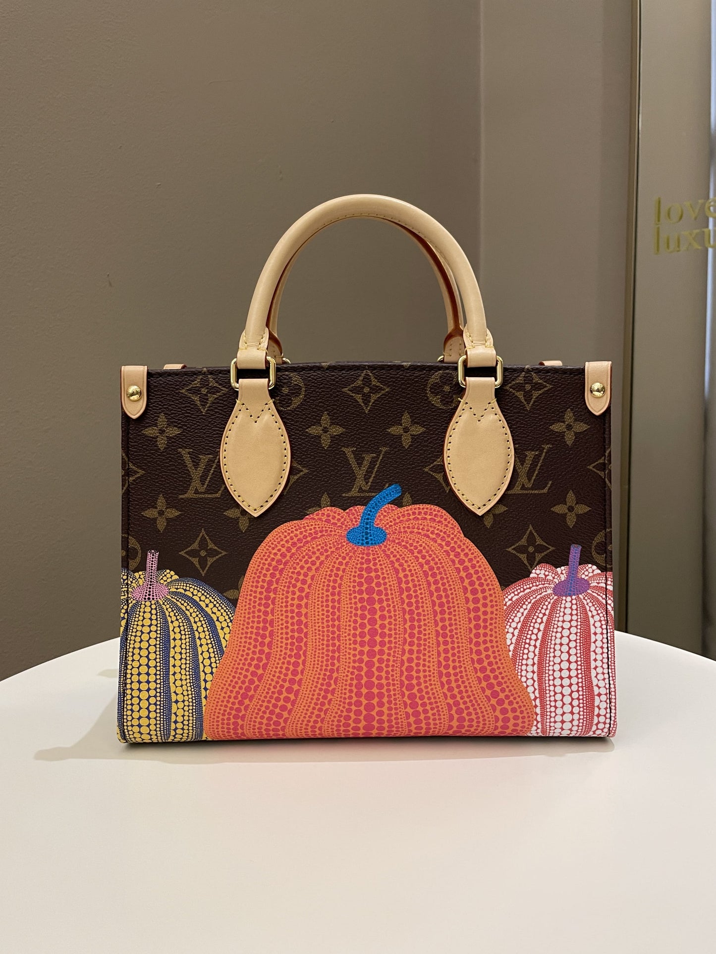 Louis Vuitton x Yayoi Kusama OnTheGo PM Monogram coated canvas