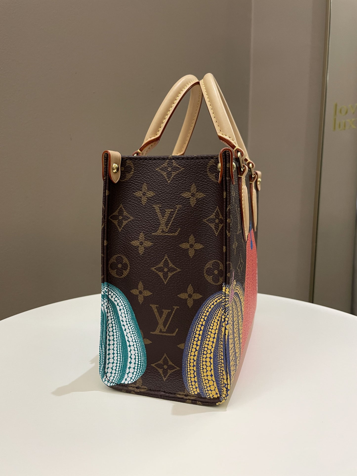 Louis Vuitton x Yayoi Kusama OnTheGo PM Monogram coated canvas