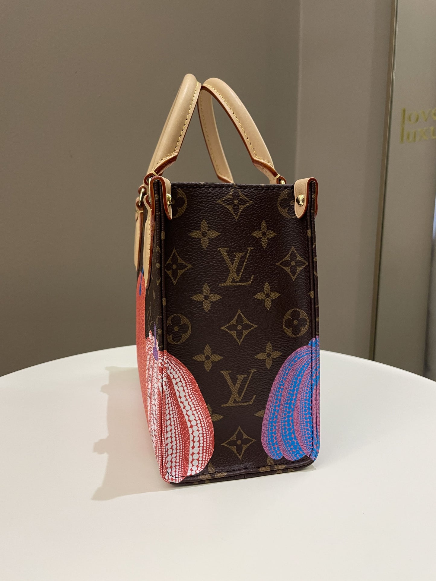 Louis Vuitton x Yayoi Kusama OnTheGo PM Monogram coated canvas