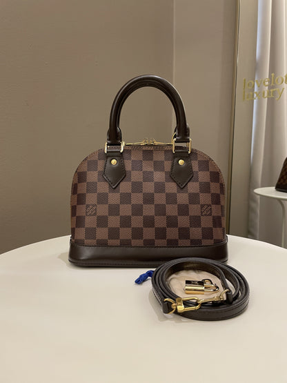 Louis Vuitton Alma BB Dambier Ebene