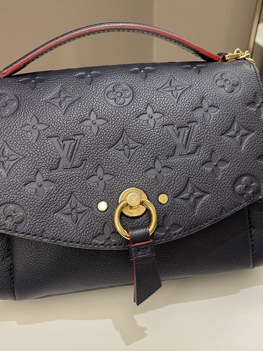 Louis Vuitton Blanche BB Navy Monogram Empreinte