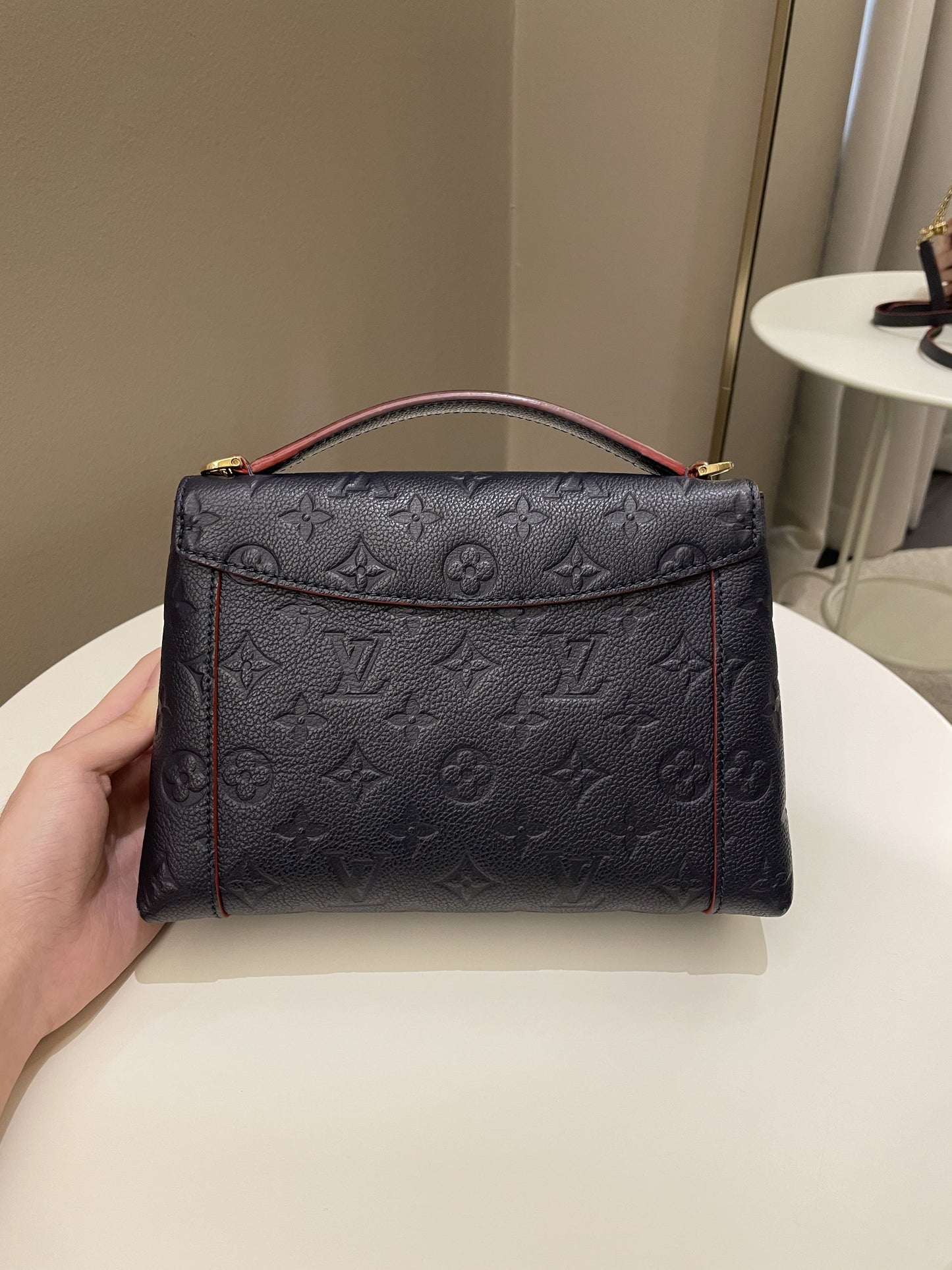 Louis Vuitton Blanche BB Navy Monogram Empreinte